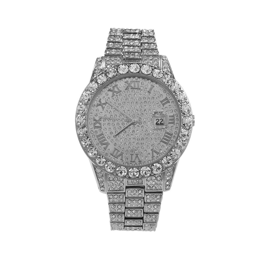 Full Diamond Quartz Watch
