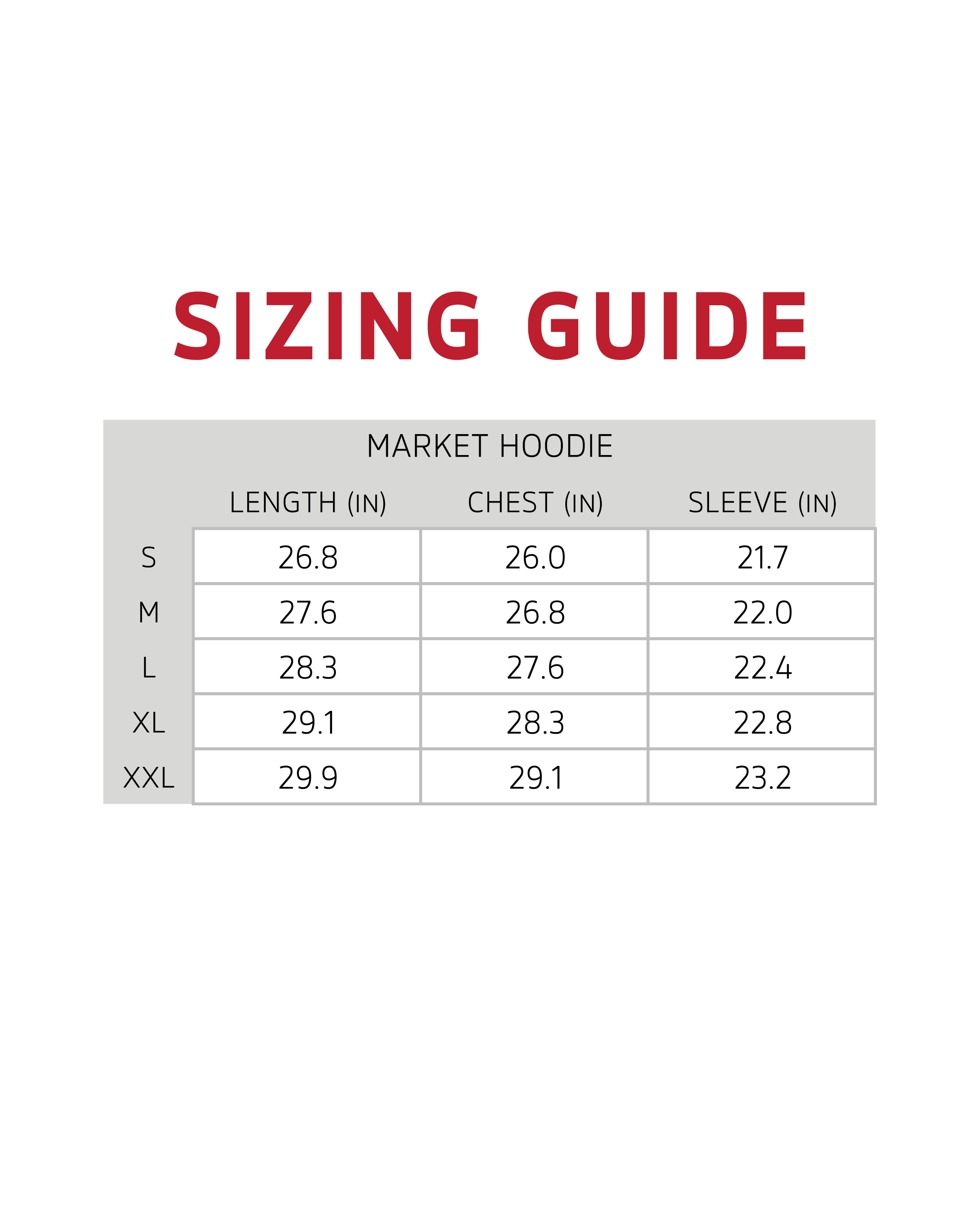 Market Hoodie