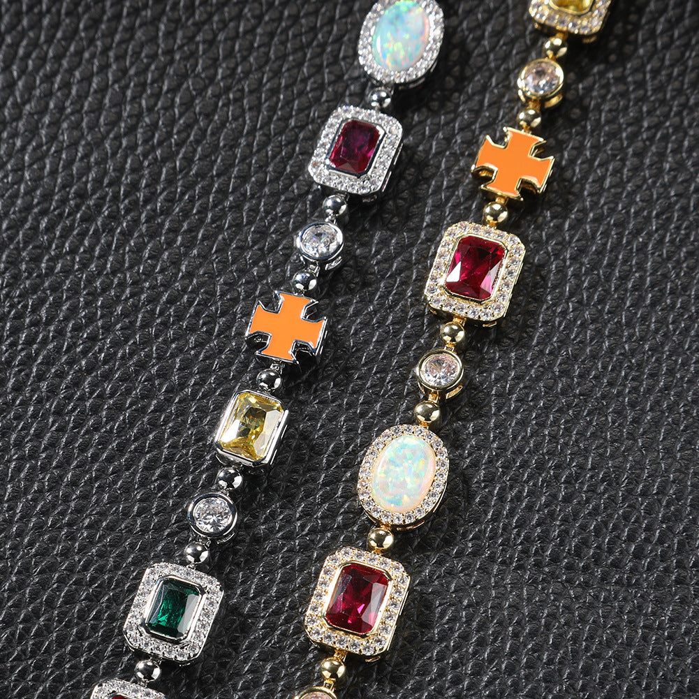 Diamond Gemstone Necklace