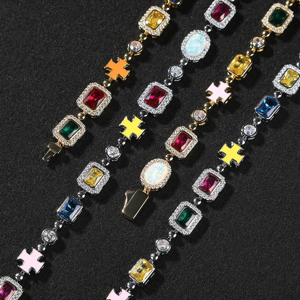 Diamond Gemstone Necklace