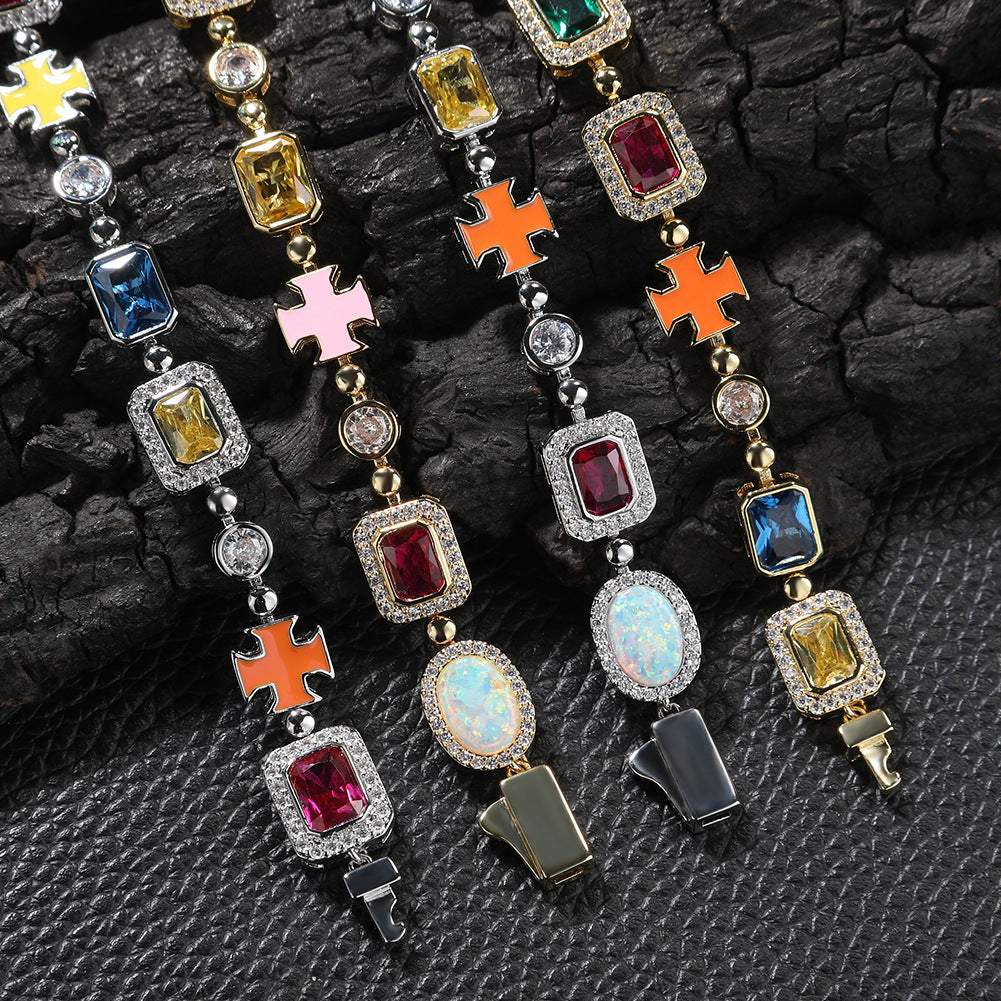 Diamond Gemstone Necklace