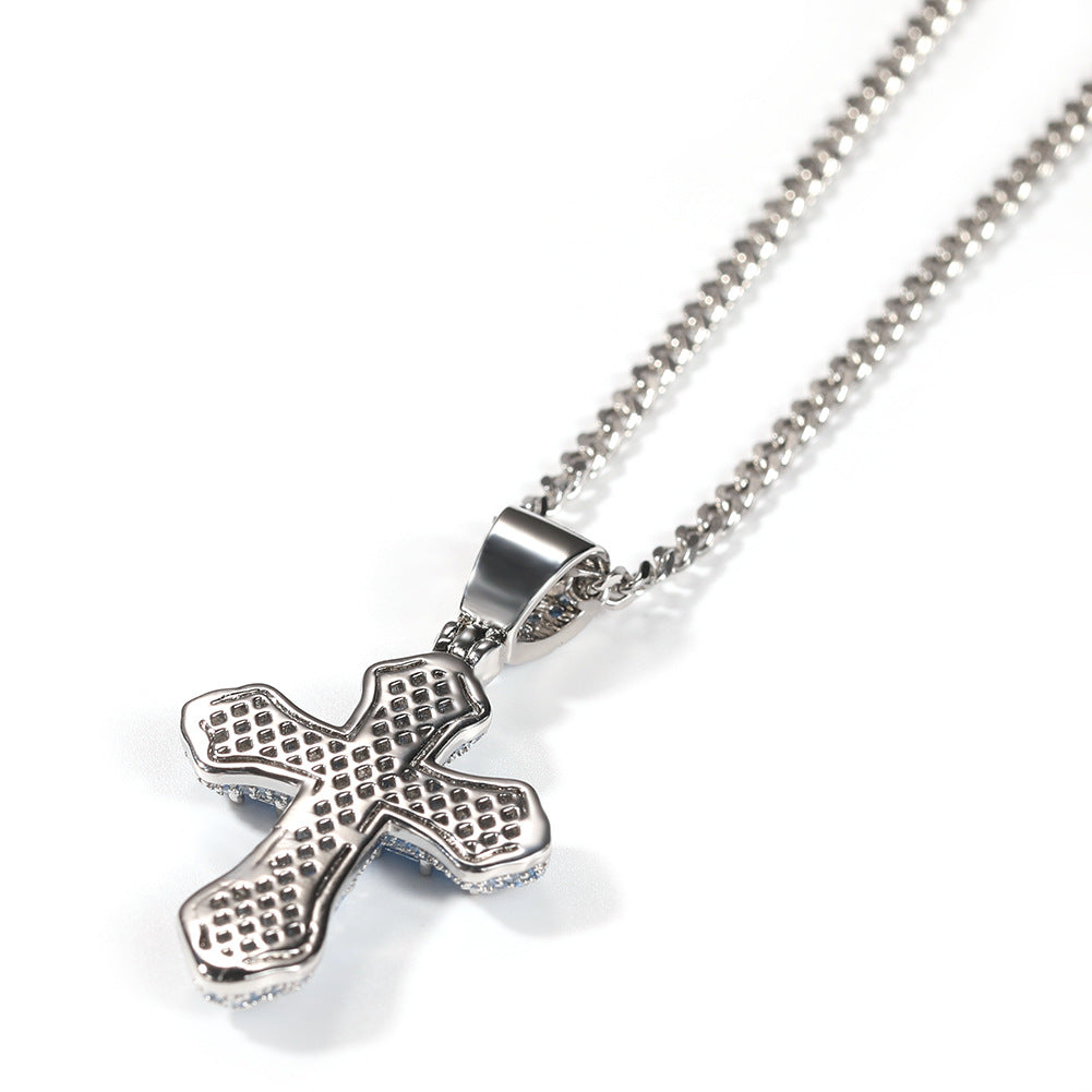 Cross Zircon Necklace