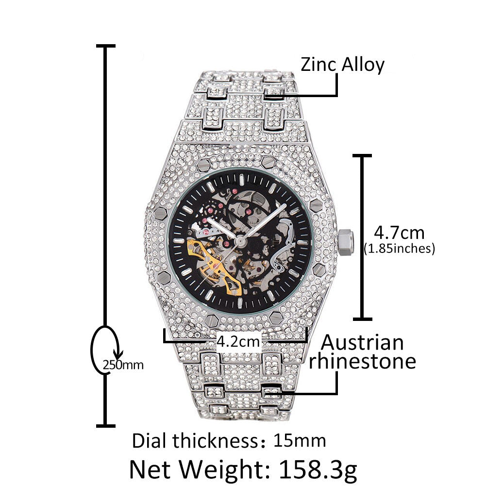 Diamond Mechanical Watch