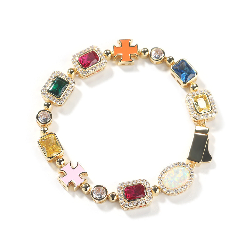 Diamond Gemstone Necklace