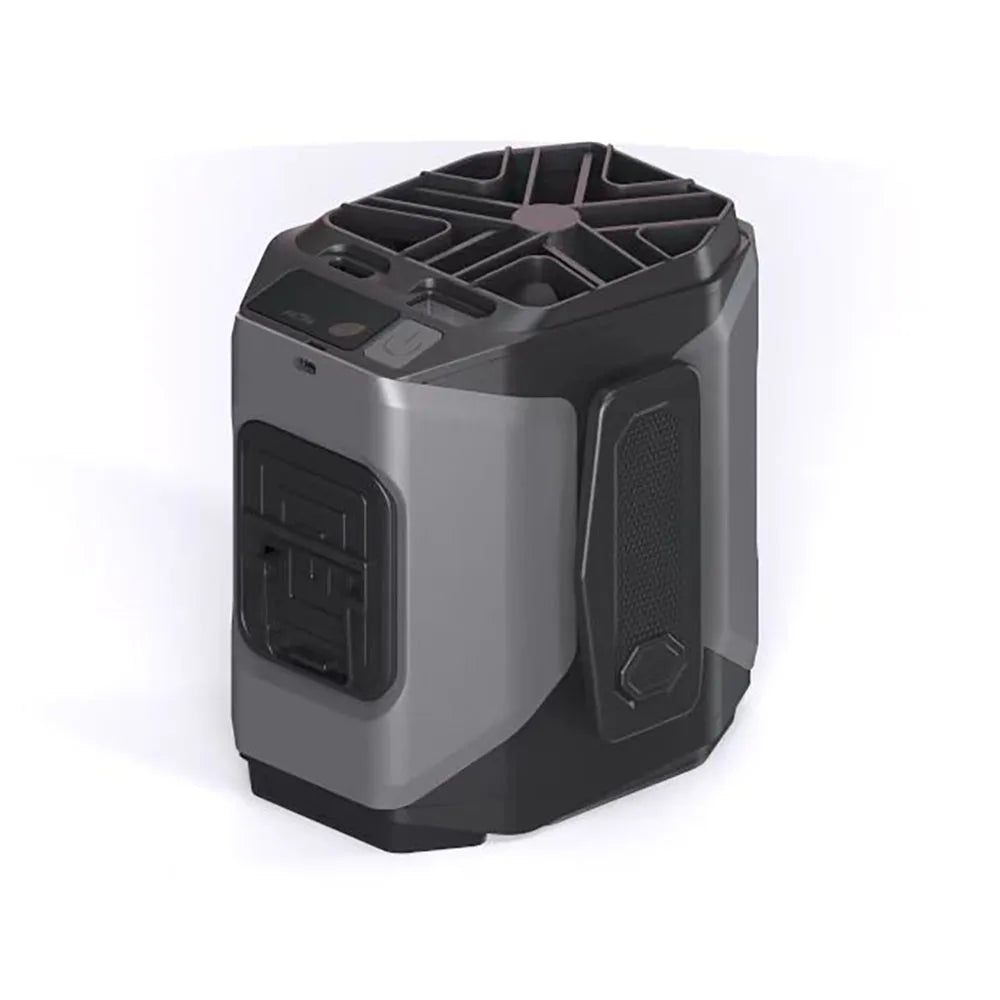 20000Mah Waist Fan Wearable Waist Fan 5-Speed Lightweight 40H Outdoor Hands-Free Cooling Work Site Travel Ooutdoor Long-Distance